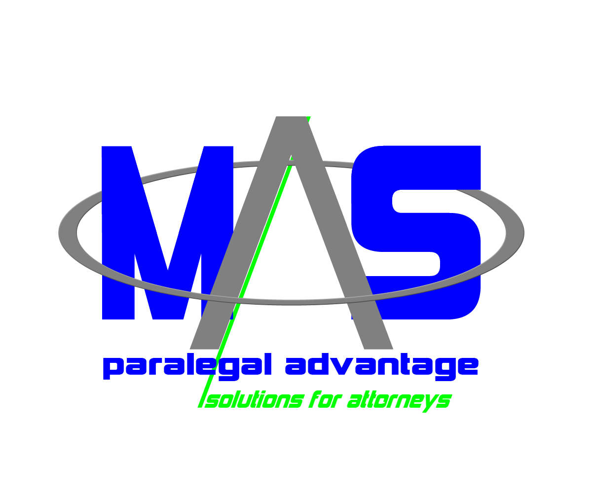 Logo Design by braduta55 for MAS Paralegal Advantage | Design #3746834