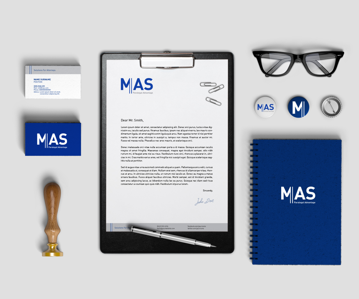 Diseño de Logo por evaecon para MAS Paralegal Advantage | Diseño #3727368