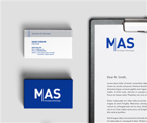 Logo Design by evaecon for MAS Paralegal Advantage | Design: #3727382