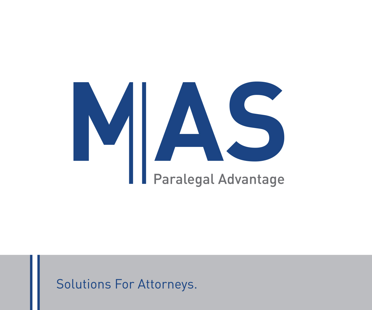 Diseño de Logo por evaecon para MAS Paralegal Advantage | Diseño #3727387