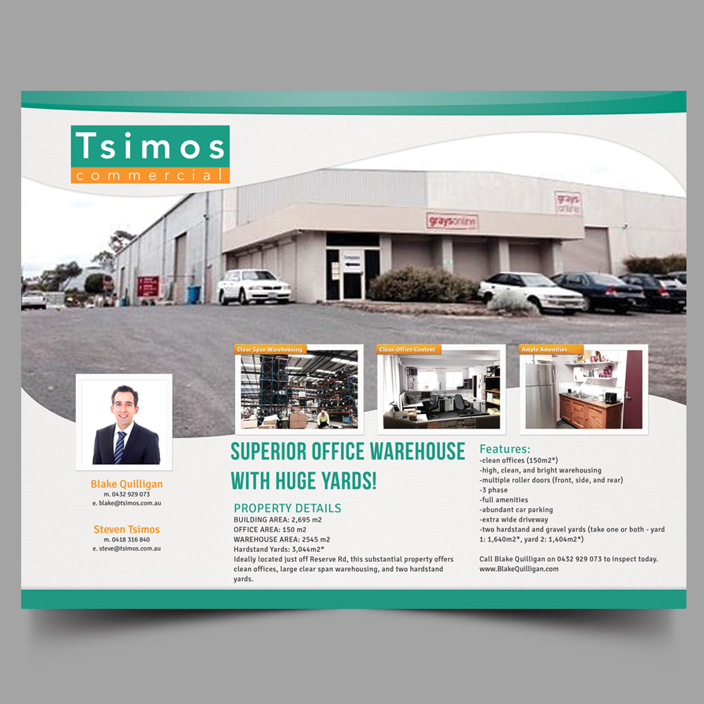 real estate flyer design