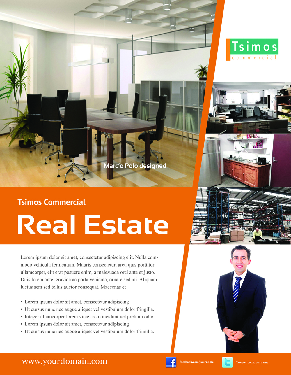 Flyer Design by iTech Graphics for Tsimos Commercial | Design #3786305