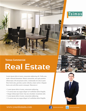 Flyer-Design von iTech Graphics für Tsimos Commercial | Design: #3786305