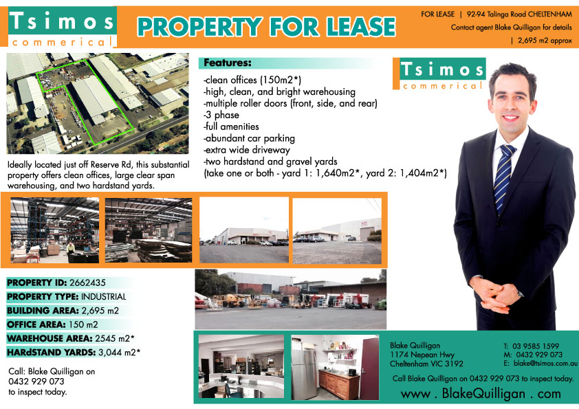 Flyer Design by rynografx for Tsimos Commercial | Design #3800123