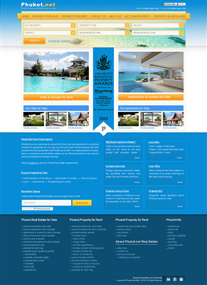 Web Design by Tebu Kurian for this project | Design: #120590