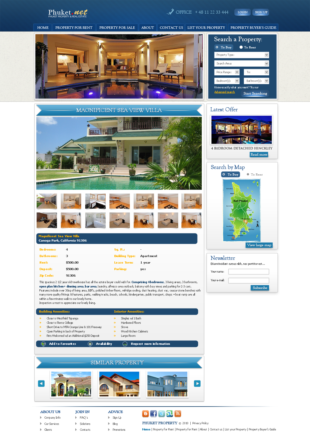Web Design by Daniel Matusiak for this project | Design #117186
