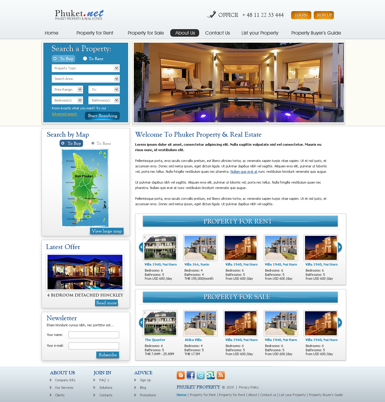 Web Design by Daniel Matusiak for this project | Design #122004