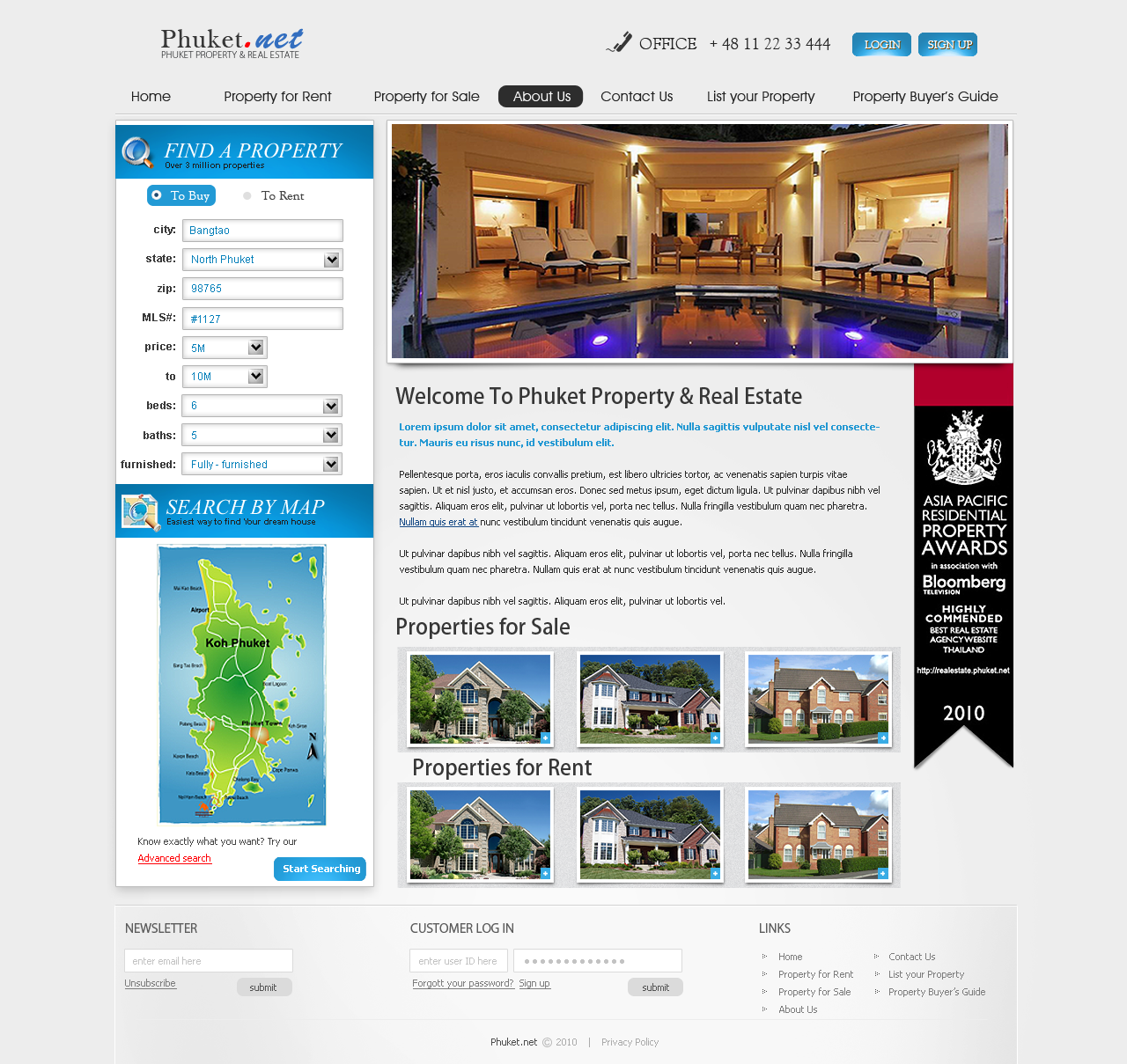 Diseño Web por Daniel Matusiak para este proyecto | Diseño #128933