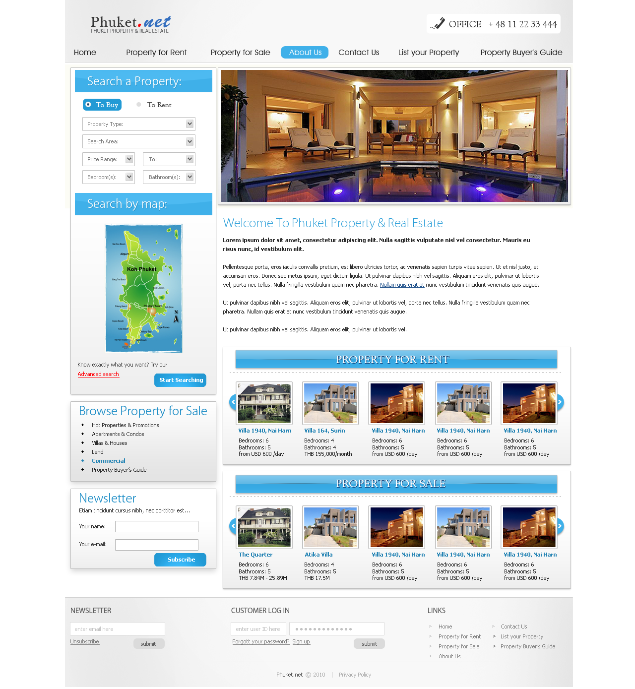 Web Design by Daniel Matusiak for this project | Design #128995