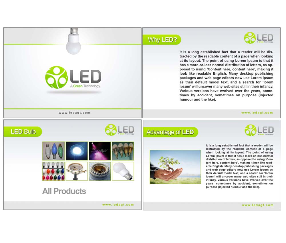 PowerPoint Design by GliderGraphx for LEDAGT | Design #979170
