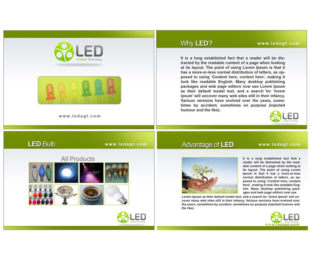 PowerPoint Design by GliderGraphx for LEDAGT | Design #979172