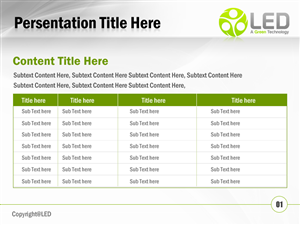 PowerPoint Design by Best Design Hub for LEDAGT | Design: #986973