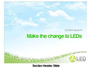 PowerPoint Design by Meaw for LEDAGT | Design: #982949