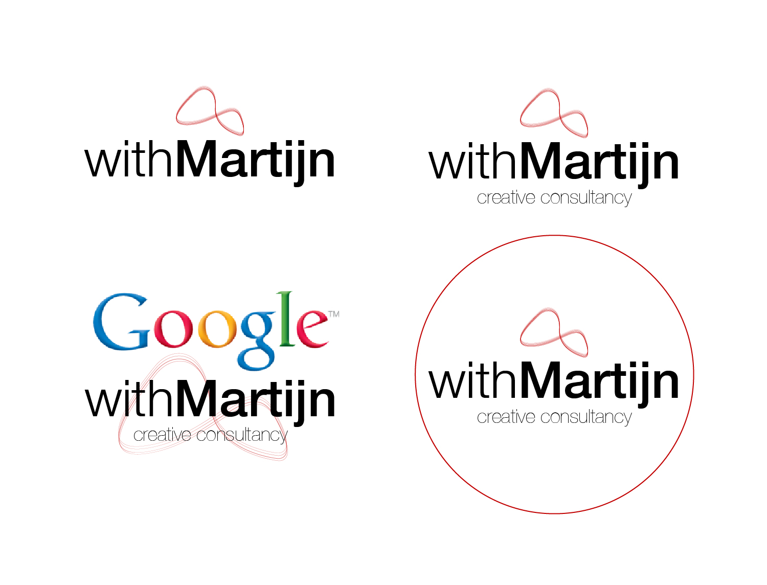 Logo Design by HerPortrait for withMartijn | Design #3726471