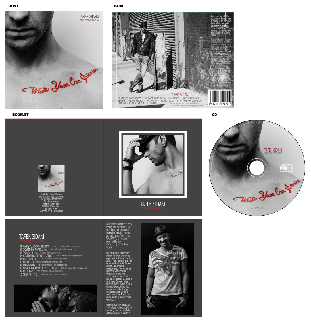 CD Cover Design by RedOne22 for this project | Design #3741024