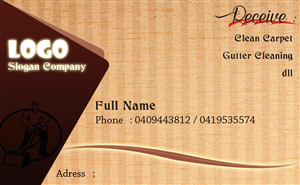 Business Card Design by hchiko07
