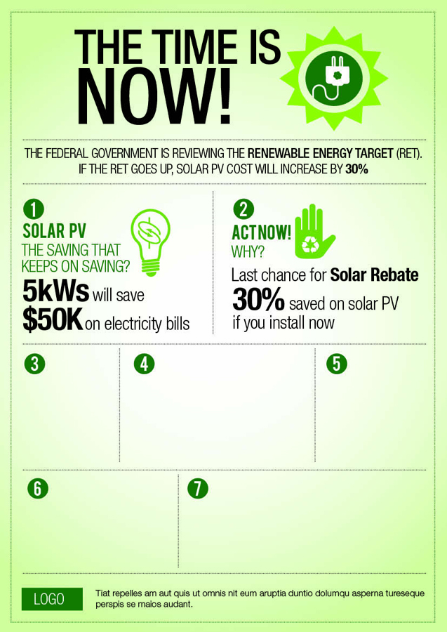 Infographic Design by foo for SolarFarm | Design #3730456