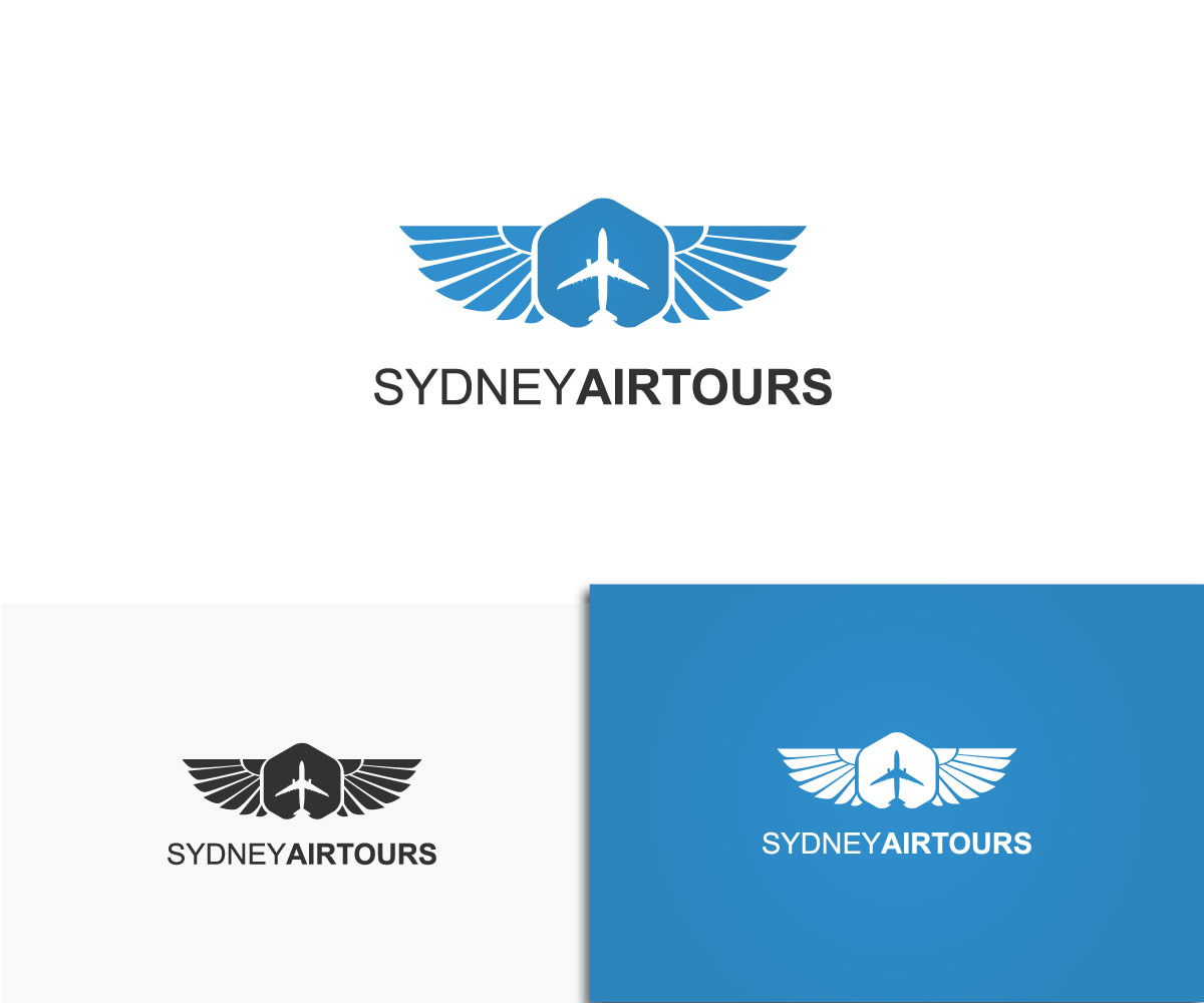 Logo Design by Signature for Sydney Air Tours | Design #3798618