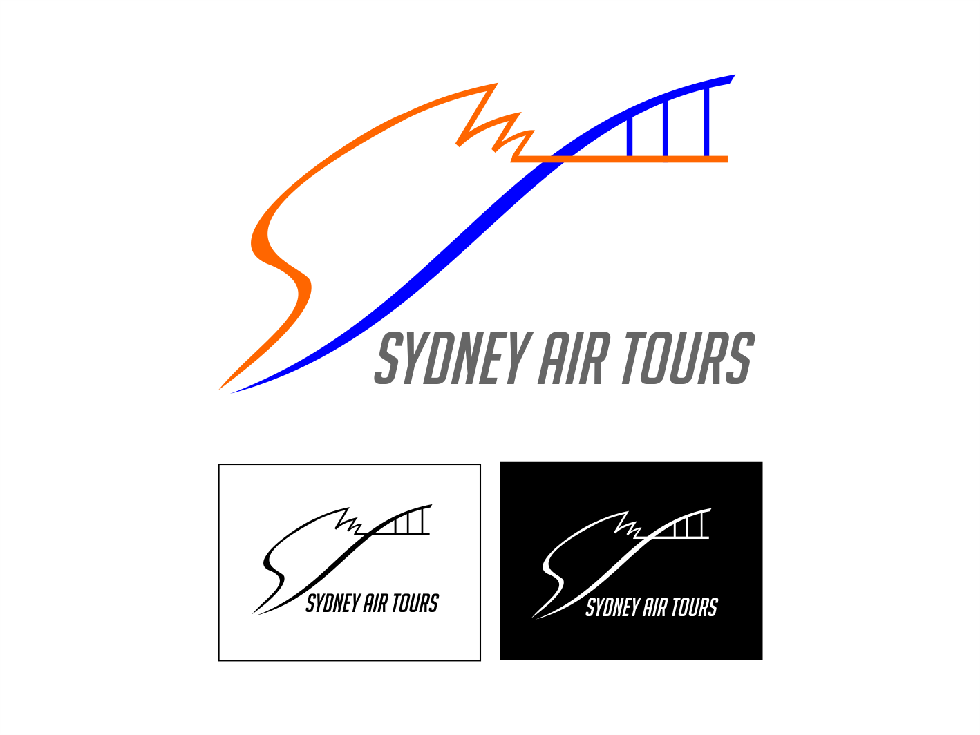 Logo Design by divergent for Sydney Air Tours | Design #3750171