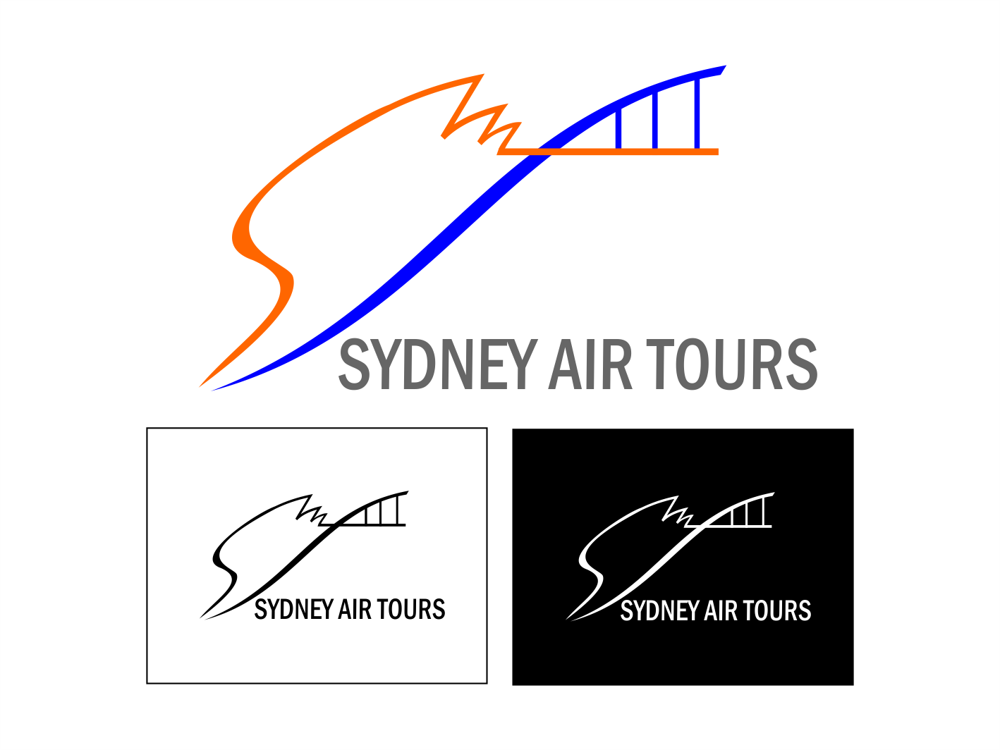 Logo Design by divergent for Sydney Air Tours | Design #3750225