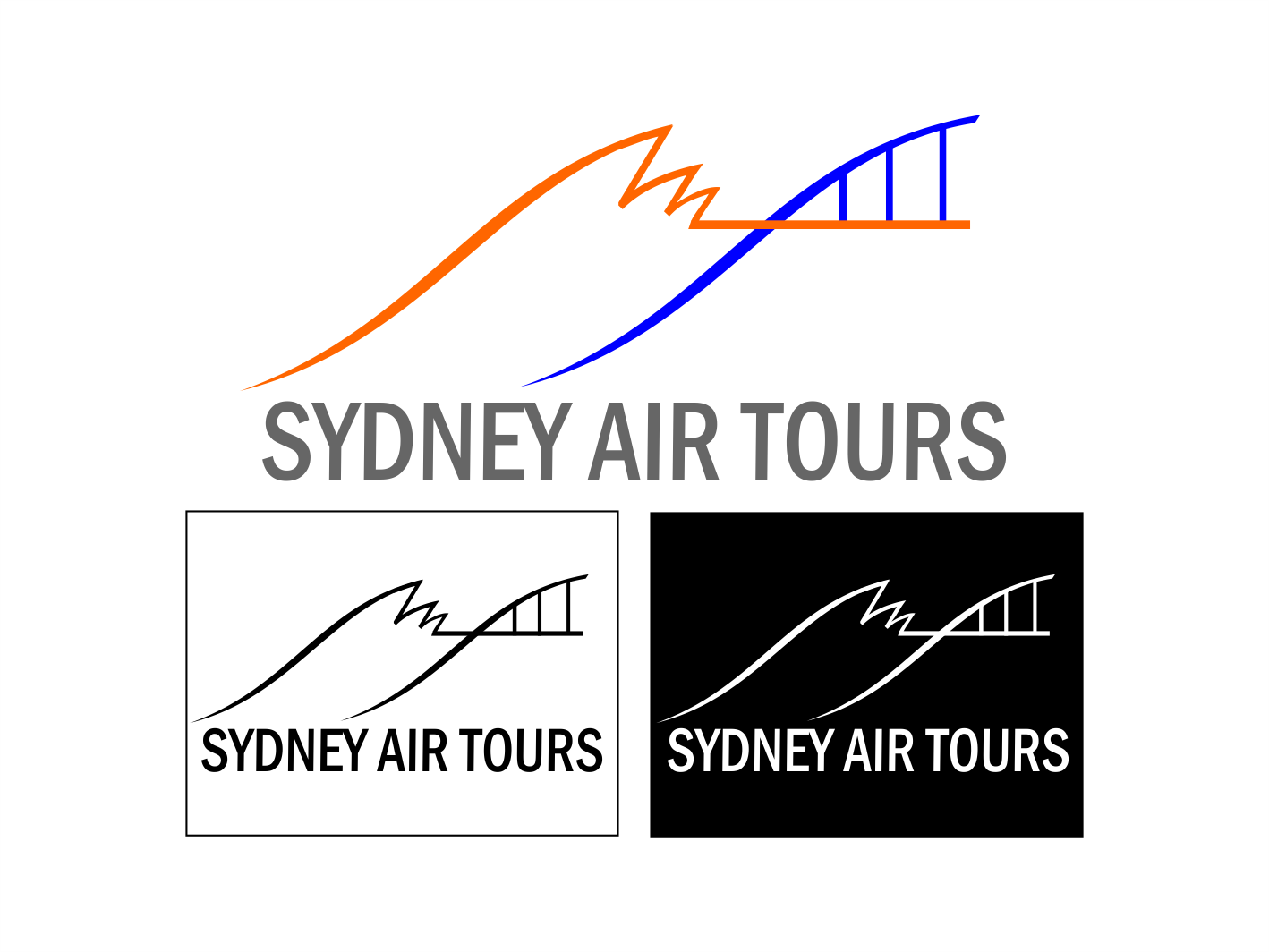 Logo Design by divergent for Sydney Air Tours | Design #3750236