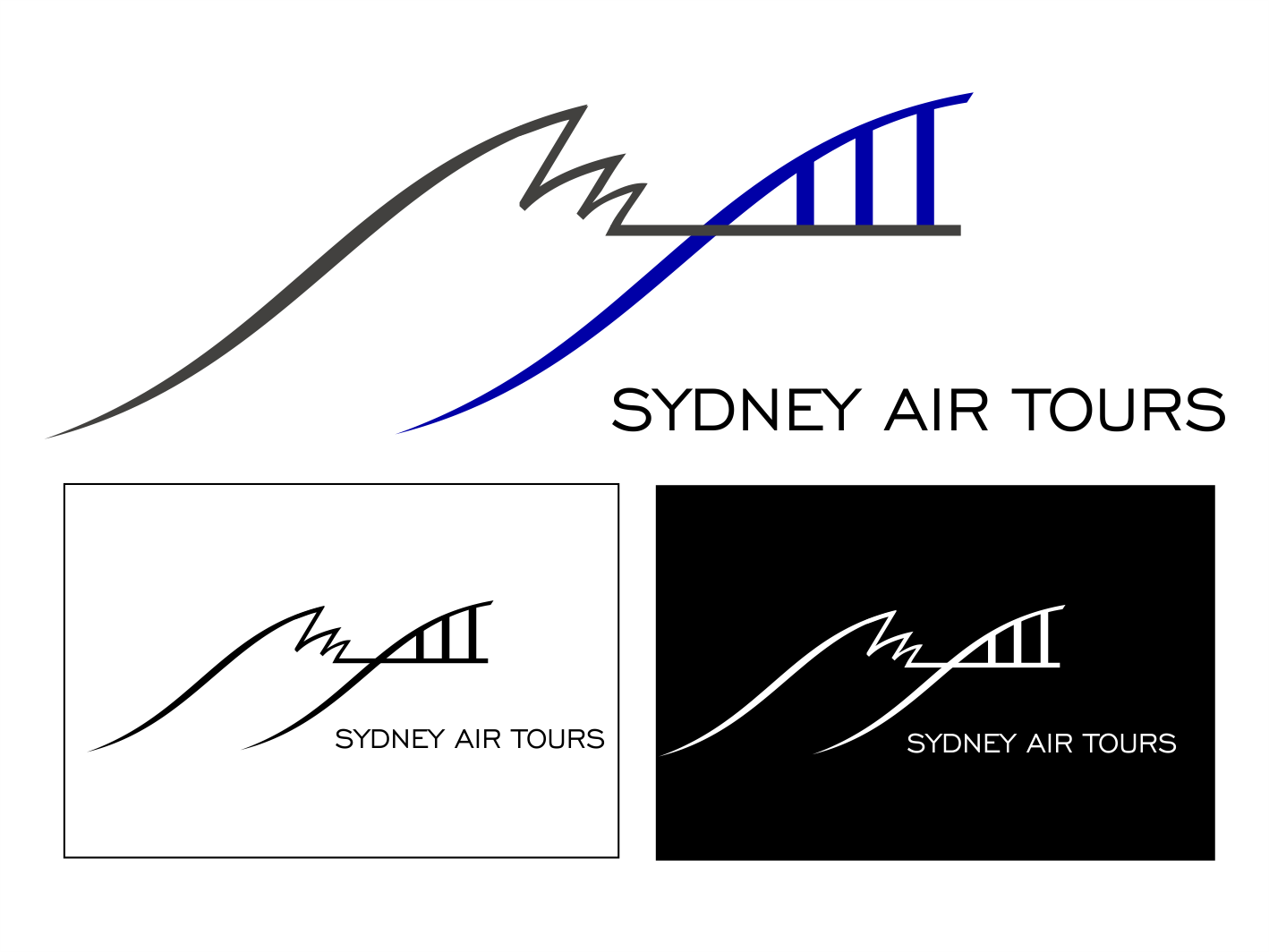 Logo Design by divergent for Sydney Air Tours | Design #3762973
