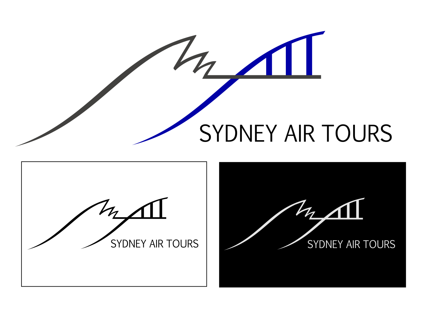 Logo Design by divergent for Sydney Air Tours | Design #3762998