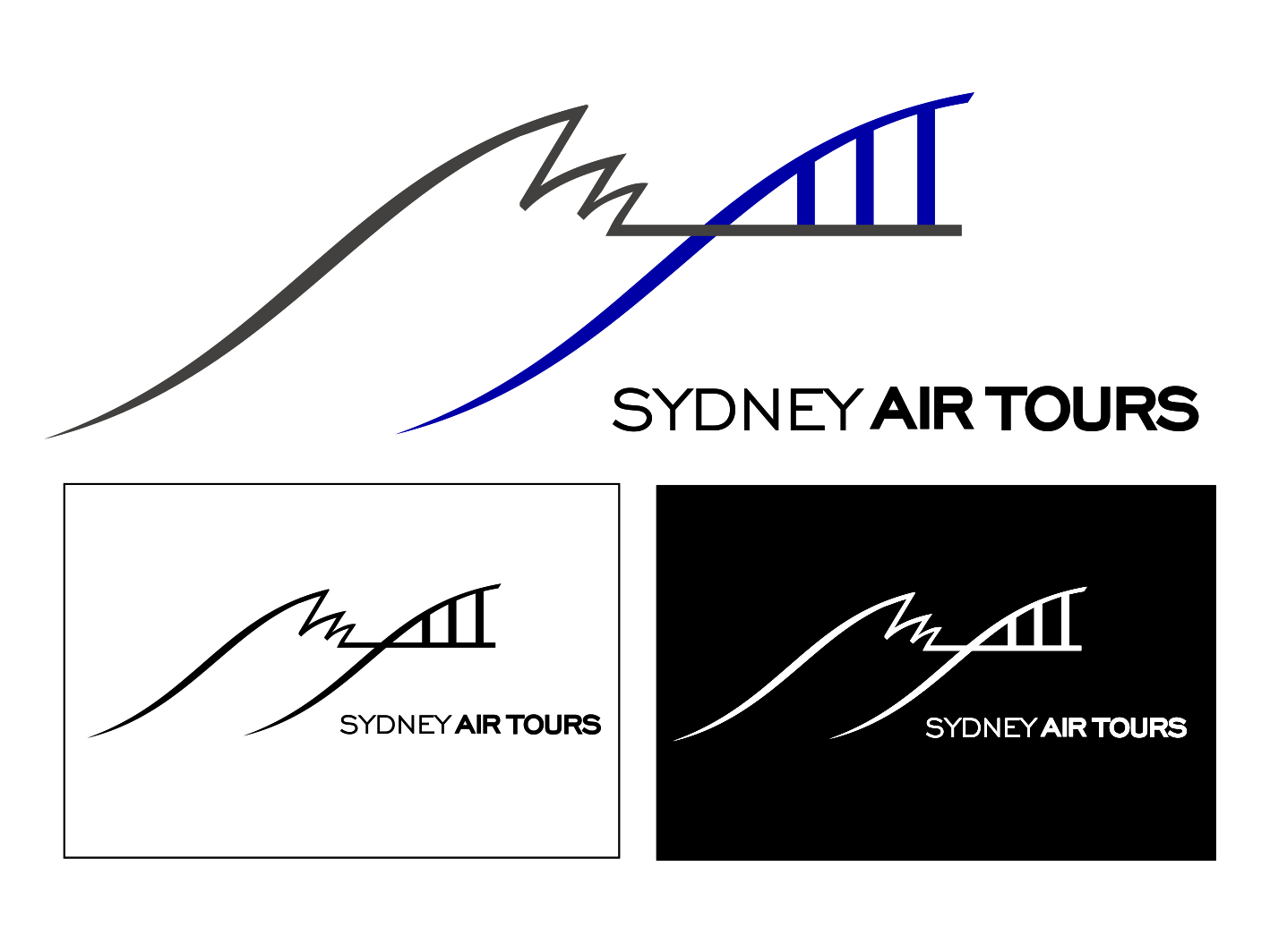 Logo Design by divergent for Sydney Air Tours | Design #3800792