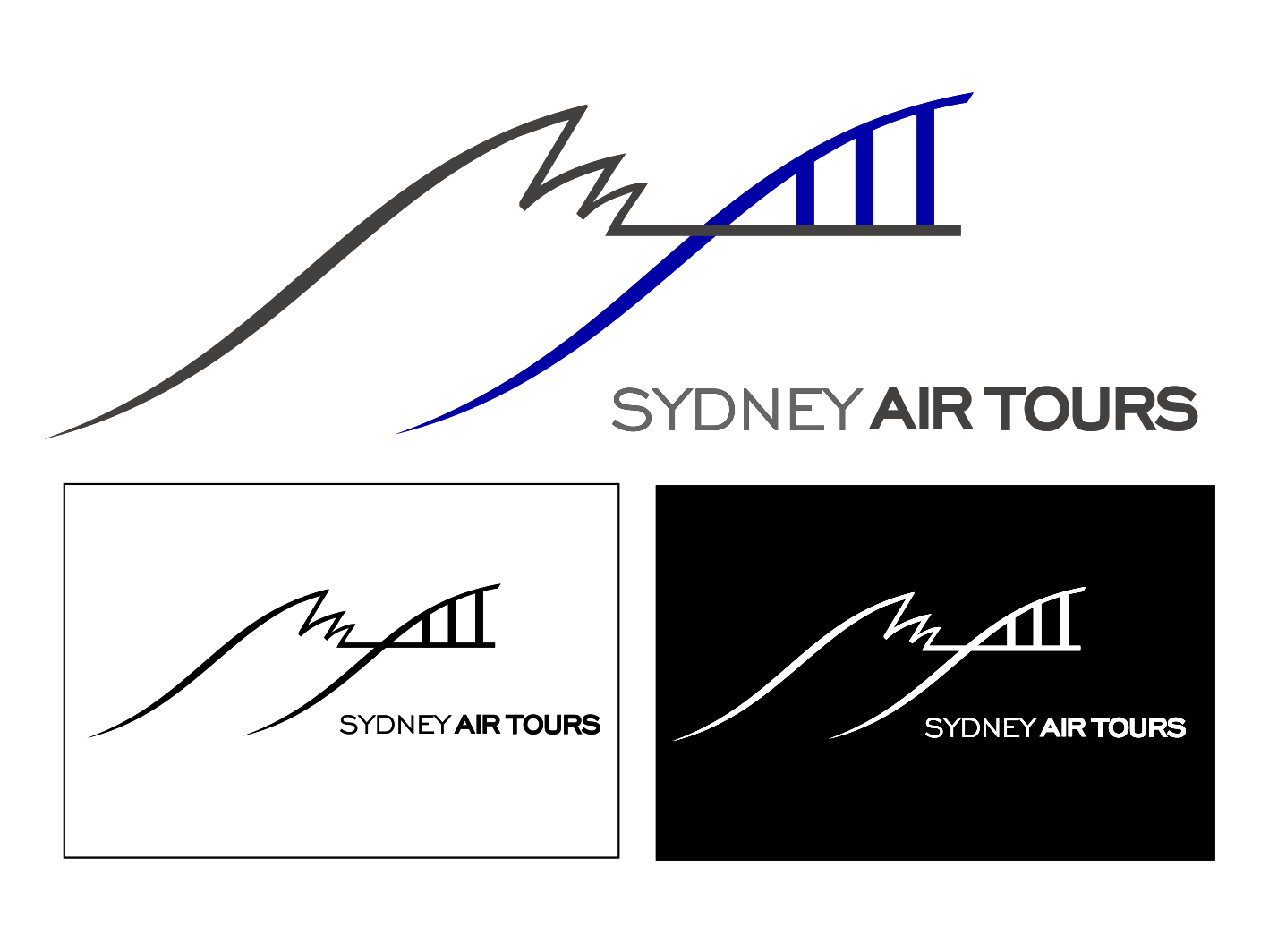 Logo Design by divergent for Sydney Air Tours | Design #3800794