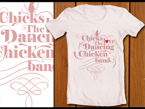 Band T-Shirt Design for Women | T-Shirt-Design von denuj
