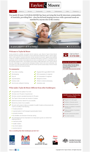 Web Design by Desire Design Solutions for Web Praxis | Design: #1003404
