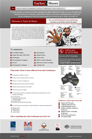 Web Design by Desire Design Solutions for Web Praxis | Design: #983823