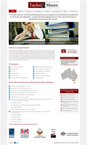 Web Design by Desire Design Solutions for Web Praxis | Design: #996669
