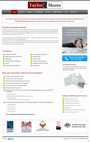 Web Design by pb for Web Praxis | Design: #1003956