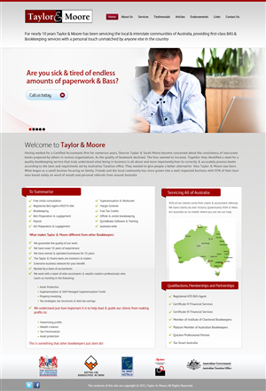 Web Design by OM for Web Praxis | Design: #1031869