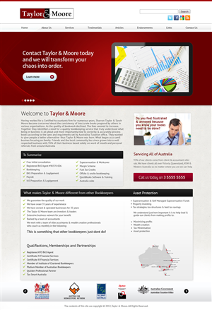Web Design by OM for Web Praxis | Design: #997578