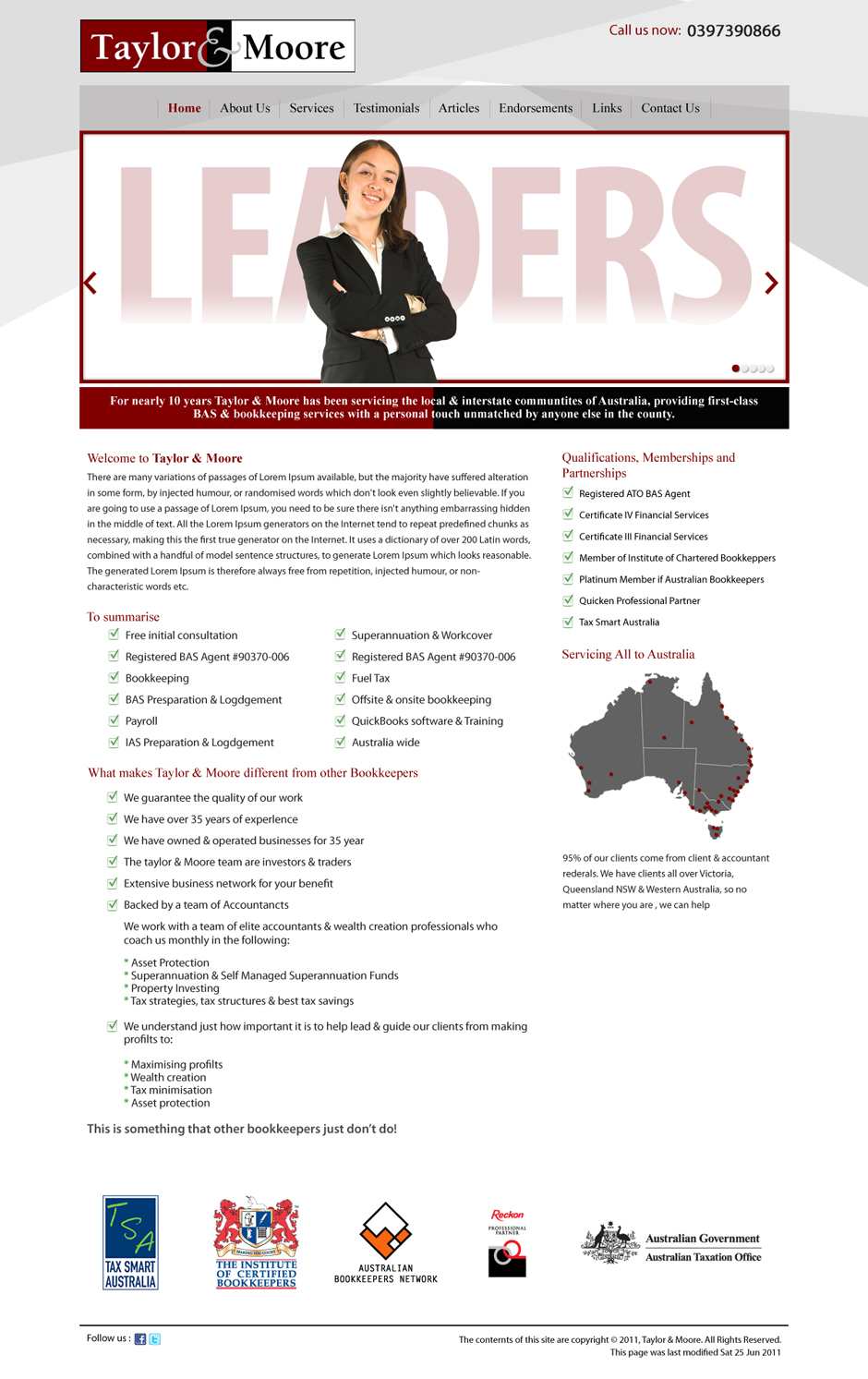 Web Design by Impressive Solutions for Web Praxis | Design #1003269