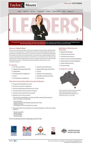 Web Design by Impressive Solutions for Web Praxis | Design: #1003269