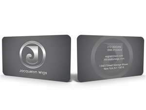 Business Card Design by Hardcore Design for jacquelyn wigs | Design: #3765871