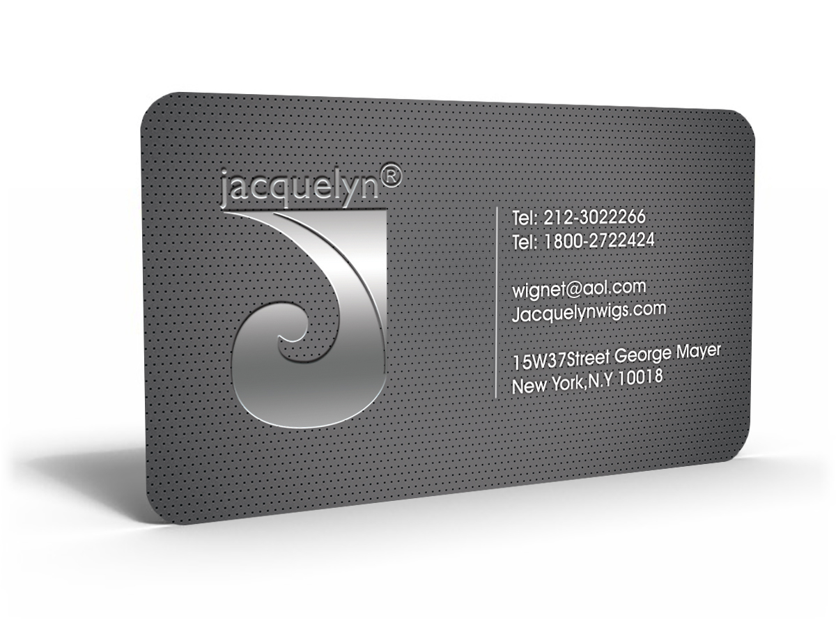 Business Card Design by Hardcore Design for jacquelyn wigs | Design #3776036