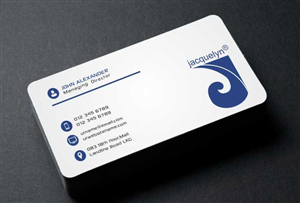 Business Card Design by AwsomeD for jacquelyn wigs | Design: #3732849