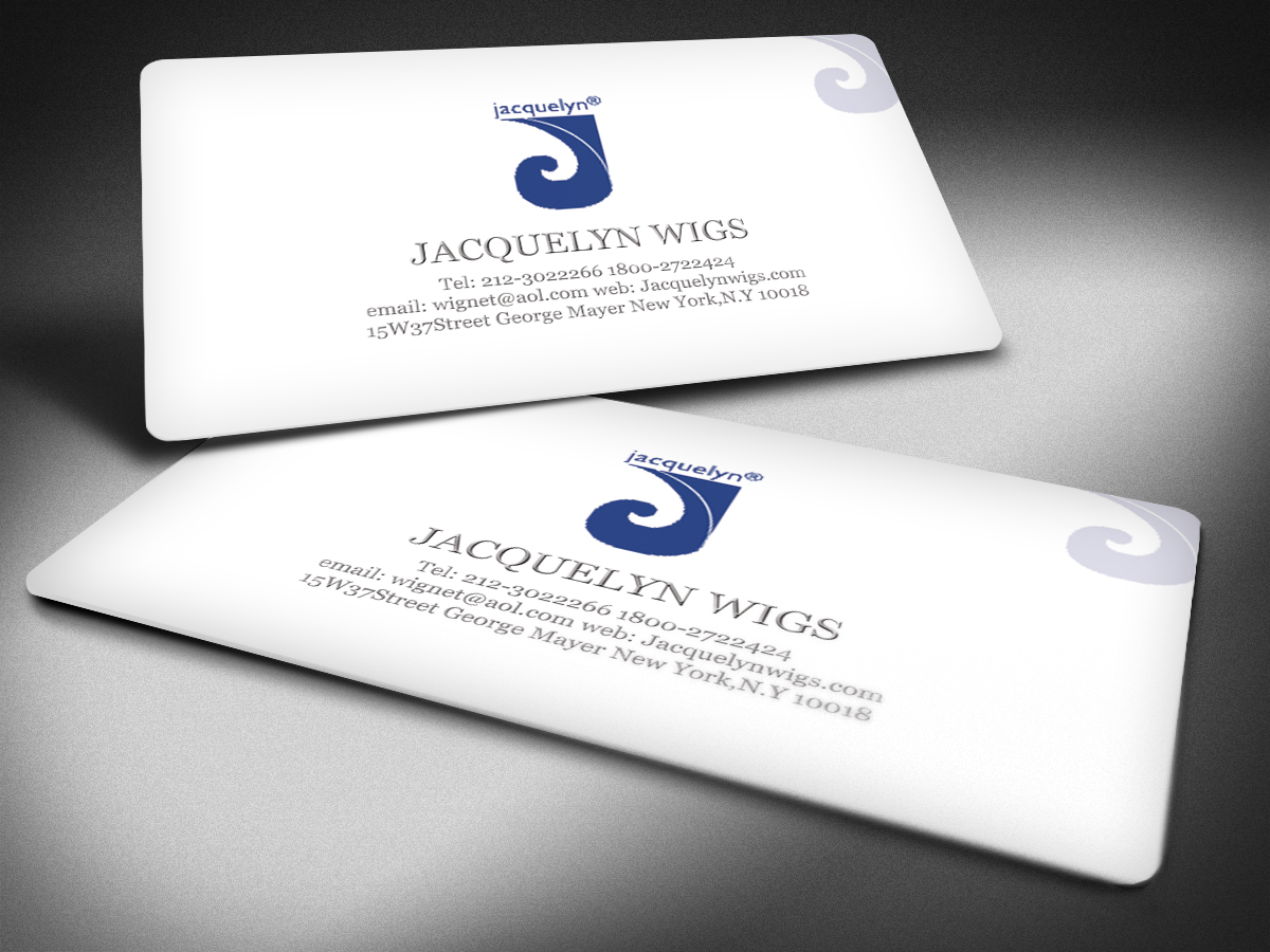 Business Card Design by FutureDesigne for jacquelyn wigs | Design #3765641