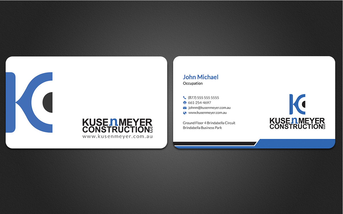 Business Card Design by E.G for this project | Design #3789779