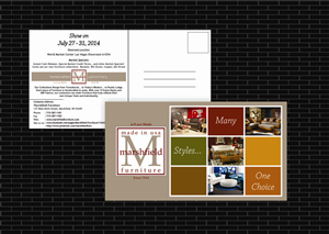 Postkarten-Design von HollyBlue Studio für Marshfield Furniture | Design: #3746988