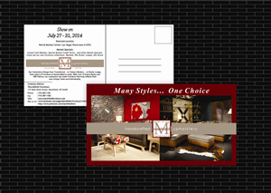Postkarten-Design von HollyBlue Studio für Marshfield Furniture | Design: #3747000