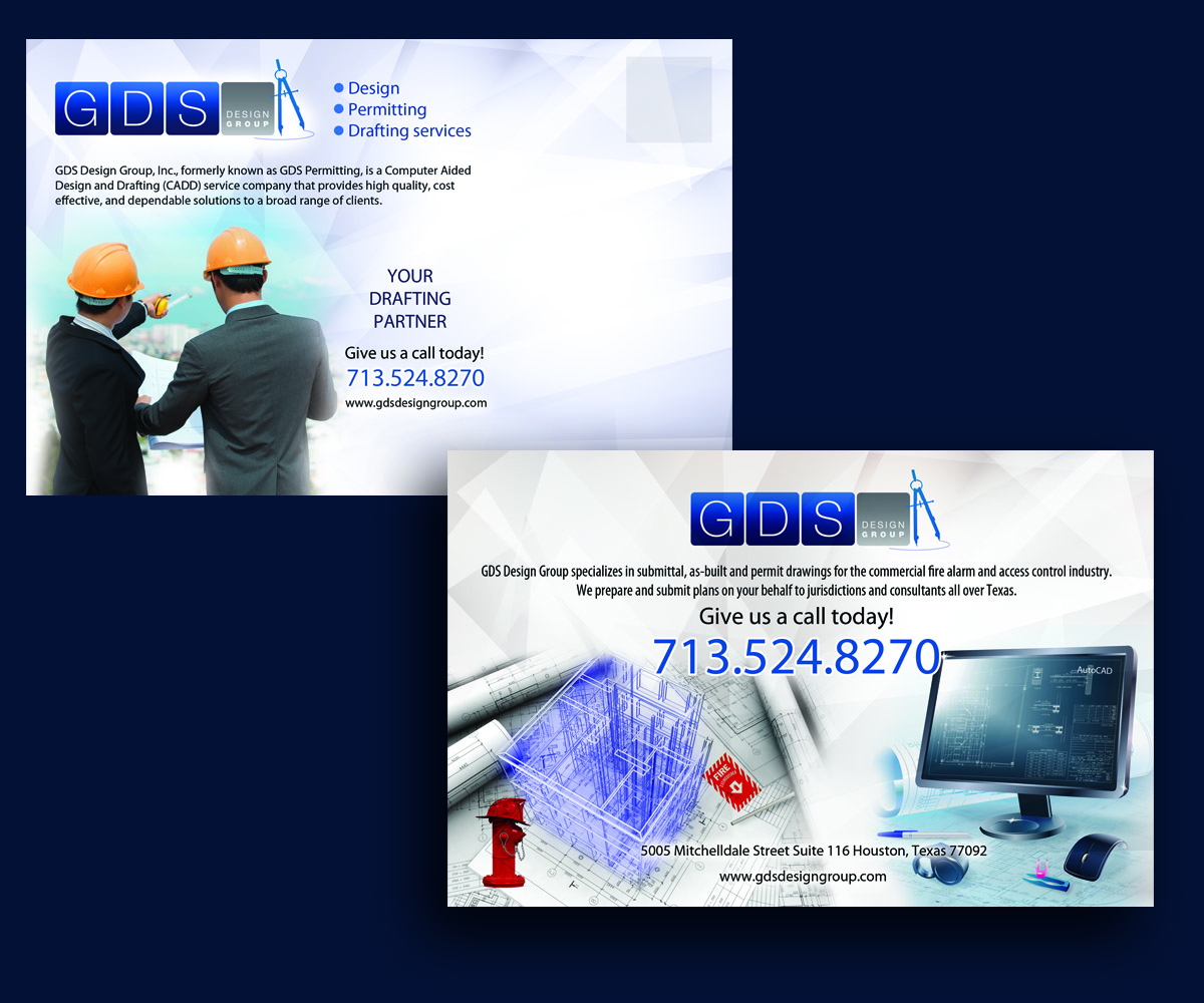 Postcard Design by uk for GDS Design Group | Design #3757992