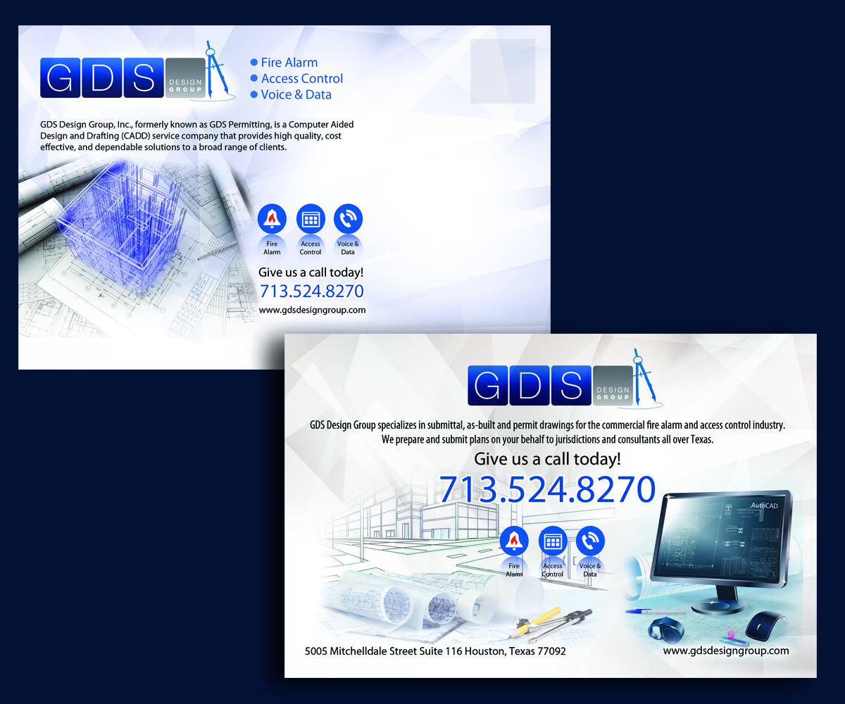 Postcard Design by uk for GDS Design Group | Design #3774446