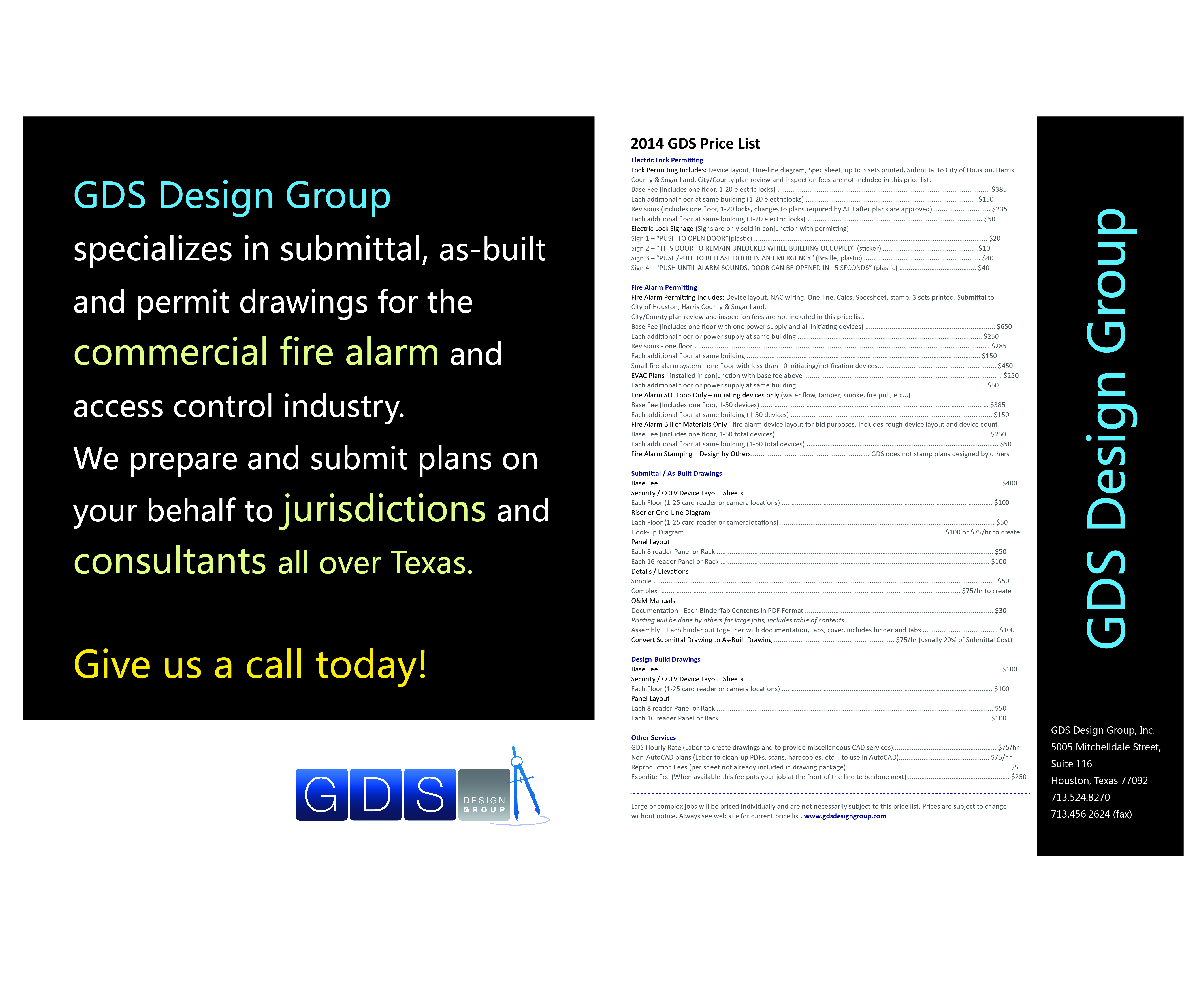 Postcard Design by Graphic designer for GDS Design Group | Design #3767865