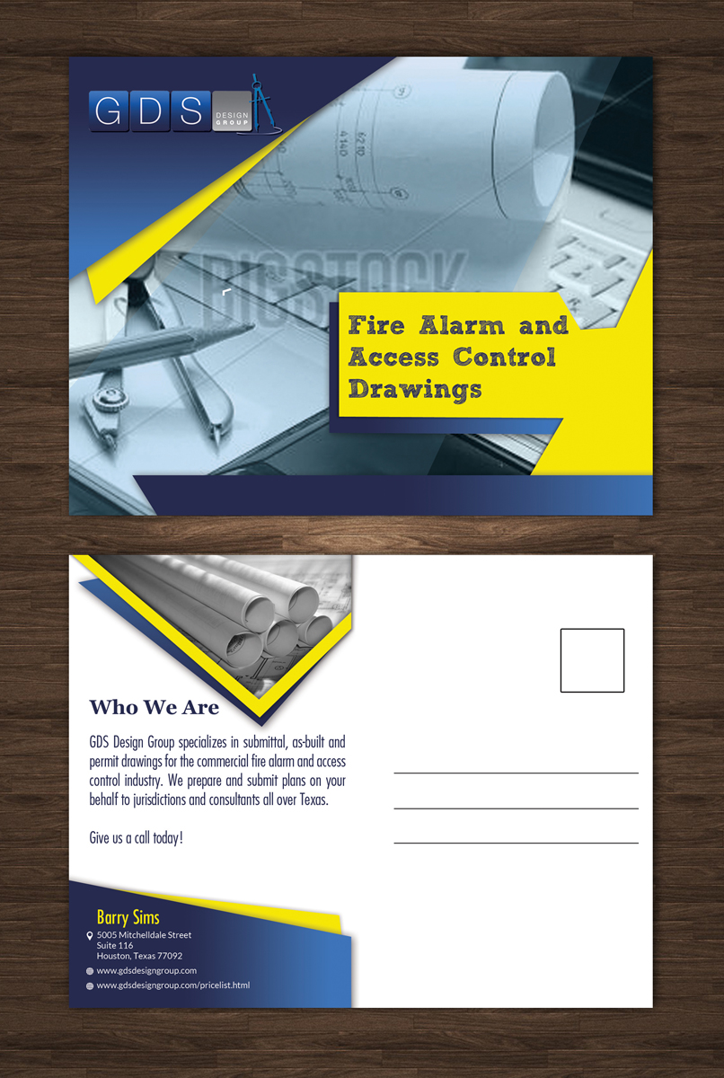 Postcard Design by ESolz Technologies for GDS Design Group | Design #3783863