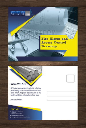 Postcard Design by ESolz Technologies for GDS Design Group | Design #3783863